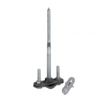 Держатель фасадный, L=120мм, HZ PROxima EKF lp-d2306