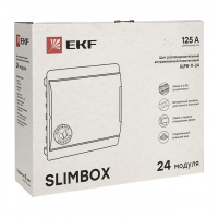 Щит распределительный ЩРВ-П-24 ''SlimBox'' белая дверца IP41 PROxima EKF sb-v-24w