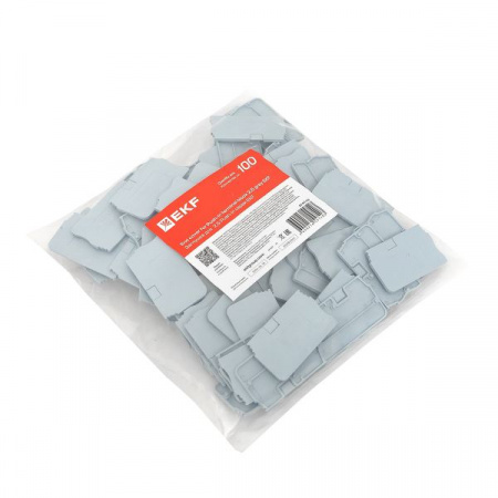 Заглушка для 2.5 Push-in серая EKF EP-PIT-2.5