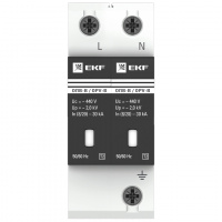 Ограничитель перенапряжений ОПВ-B 2P EKF opv-b2