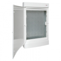 Щит слаботочный навесной Unix белая дверь 4 габарит увеличенный IP41 EKF PROxima ux-4m-nw-xl