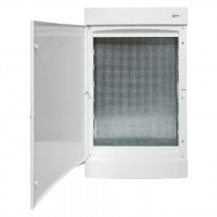 Щит слаботочный навесной Unix белая дверь 4 габарит увеличенный IP41 EKF PROxima ux-4m-nw-xl