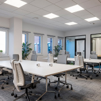 AL2115 51032 Светильник светодиодный ДВО-36w 595х595х19 4000K 3100Лм призма с индексом цветопередачи >90Ra IP40 FERON 