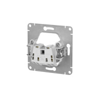 GLOSSA РОЗЕТКА без заземления, 16А, быстрозажимные клеммы, БЕЖЕВЫЙ Systeme Electric GSL000241S