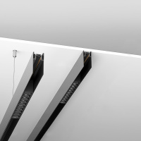 CABM1000 41961 Шинопровод для низковольтных трековых светильников 2м черный FERON 