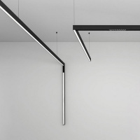 CABM1000 41961 Шинопровод для низковольтных трековых светильников 2м черный FERON 