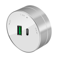 MultiTrack Розетка 2хUSB (тип А+С) 18Вт, 5В/3А Белый Systeme Electric MTK13003W