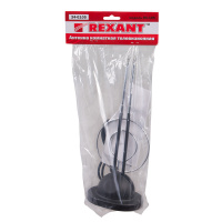 ТВ антенна комнатная телескопическая на подставке Усы (модель RX-105), REXANT 34-0105