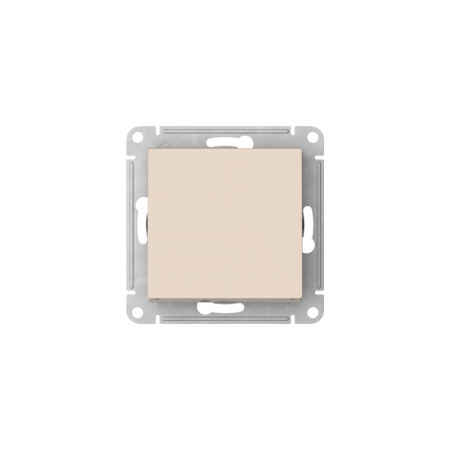 ATN000211S ATLASDESIGN 1-клавишный ВЫКЛЮЧАТЕЛЬ, сх.1, 10АХ, быстрозажимные клеммы, БЕЖЕВЫЙ Systeme Electric 