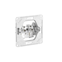 ATLASDESIGN РОЗЕТКА без заземления без шторок, 16А, быстрозажимные клеммы, КАРБОН Systeme Electric ATN001041S