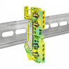 Колодка клеммная самозажимная JXB-ST-2.5 земля PROxima EKF plc-jxb-st-2.5-pen