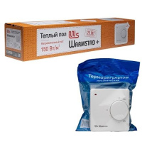 Мат нагревательный для теплого пола Warmstad+ WSM 300 Вт/2.00 кв.м Теплолюкс 100037084800