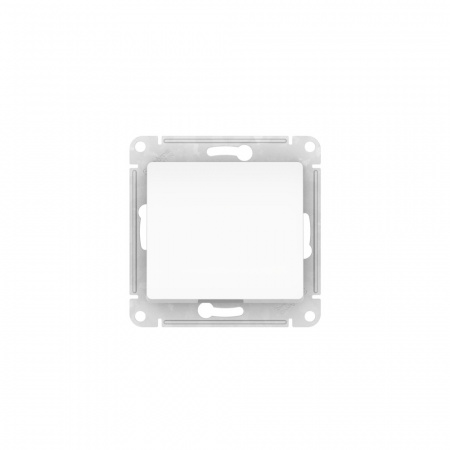 GLOSSA 1-клавишный ПЕРЕКЛЮЧАТЕЛЬ, сх.6, 10АХ, быстрозажимные клеммы, БЕЛЫЙ Systeme Electric GSL000161S