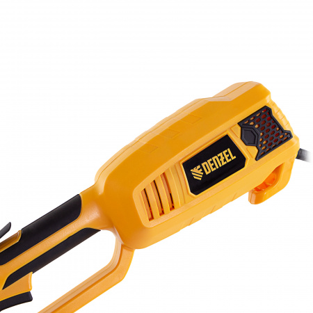 96642 Триммер электрический TE-1220, 1200 Вт, 380 мм, катушка, диск, разборная штанга Denzel 