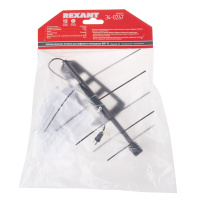 ТВ антенна комнатная для цифрового телевидения DVB-T2 Активная RX-267, REXANT 34-0267