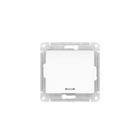 GLOSSA 1-клавишный ВЫКЛЮЧАТЕЛЬ с подсветкой, сх.1а, 10АХ, быстрозажимные клеммы, БЕЛЫЙ Systeme Electric GSL000113S