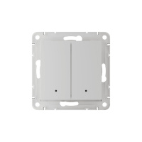 ATLASDESIGN SMART 2-кл. ВЫКЛЮЧАТЕЛЬ с подсв., Zigbee, сх.5, L+N, 10А, мех., БЕЛЫЙ Systeme Electric ATN000153Z