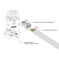 05-1021-3 Джек RJ-45 8P8C CAT 5e PROCONNECT REXANT 
