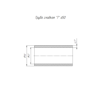 Труба гладкая ПНД тяжелая d50 мм (4.6мм) (100м/уп) Промрукав 161067