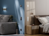 ATLASDESIGN SMART 1-кл. ВЫКЛЮЧАТЕЛЬ с подсв., Zigbee, сх.1, L+N, 10А, мех., КАРБОН Systeme Electric ATN001013Z