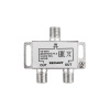 Делитель ТВ х 2 под F разъём 5-1000 МГц, REXANT 05-6001