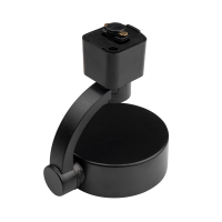 Светильник светодиодный трековый на шинопровод ДПО GX53 PTR 32 GX53 BL 230V IP20 без лампы черный корпус JazzWay 5052192