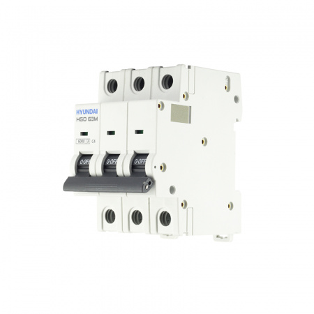 Автоматический выключатель HGD63P 3PMCS0000C 00040 3 полюса, 40А, ток к.з. 10kA, хар-ка C Элком 13.04.000907