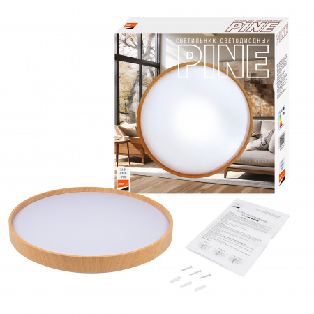 Светильник светодиодный ДБО-36w 4000К 2880Лм IP20 ''PINE'' JazzWay 5052642