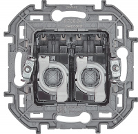Розетка компьютерная двойная RJ45 категория 5Е UTP слоновая кость INSPIRIA IEK 673836