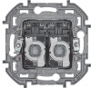 Розетка компьютерная двойная RJ45 категория 5Е UTP слоновая кость INSPIRIA IEK 673836