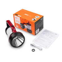 5048874 Фонарь светодиодный прожекторный время работы 17 ч JAZZway Accu5-L 7W/L30-bk JazzWay 