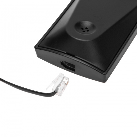 45-0320 Трубка домофона с индикатором и регулировкой звука RX-320, черная REXANT 