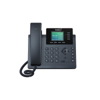 SIP-T34W Телефон IP начального уровня  с 4-мя линиями, поддержка PoE, без блока питания Yealink 