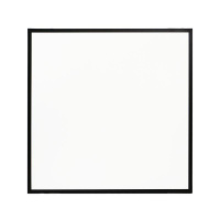 Светильник светодиодный ДВО-40w 588*588*25 4000K опаловый Грильято IP40 3800Лм черный JazzWay 5062023