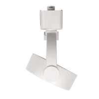 Светильник светодиодный трековый на шинопровод ДПО GX53 PTR 32 WH 230V IP20 без лампы белый корпус JazzWay 5052178