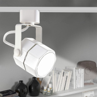 Светильник светодиодный трековый на шинопровод до 50W ДПО-50Вт белый под лампу GU10 JazzWay 5037953