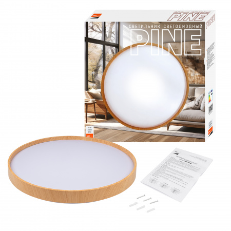 Светильник светодиодный ДБО-60w 4000К 4800Лм IP20 ''PINE'' JazzWay 5052666