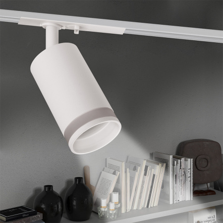 5040205 Светильник светодиодный трековый на шинопровод белый ДПО-50Вт под лампу GU10 IP20 PTR 1732 JazzWay 