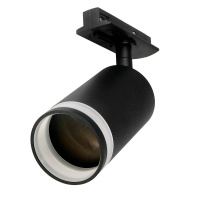 Светильник светодиодный трековый на шинопровод черный ДПО-50Вт под лампу GU10 IP20 PTR 1732 JazzWay 5040182