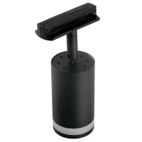 Светильник светодиодный трековый на шинопровод черный ДПО-50Вт под лампу GU10 IP20 PTR 1732 JazzWay 5040182