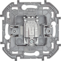 Розетка TV проходная слоновая кость INSPIRIA IEK 673861