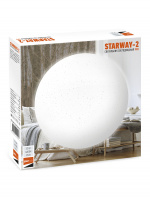 Светильник светодиодный ДБО-32w 4000К 2450Лм IP20 матовый Звездное небо Jazzway JazzWay 5025493