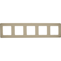 Рамка 5-местная шампань INSPIRIA IEK 673978