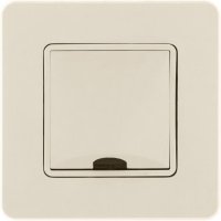 Вывод кабеля с зажимом для кабеля слоновая кость INSPIRIA IEK 673891