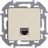Розетка компьютерная RJ45 категория 6 UTP слоновая кость INSPIRIA IEK 673831