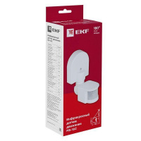 ИК датчик движения наст. 1200Вт 180гр. до 12м IP44 MS-16C EKF PROxima dd-ms-16C