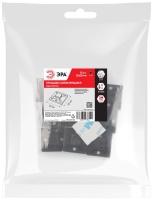 Площадка самоклеящаяся под хомуты 20х20 мм чёрная 10 штук NO-225-310 ЭРА Б0066691