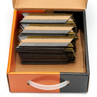 Реечные гвозди по дереву тип D34 (2.87х50. RIBrt кольц.накат., 3000 шт/уп) Fedast FD28750RIBrt