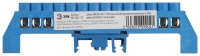 Шина NO-224-113 N ноль в комбинированном изоляторе на DIN-рейку ШНИ-8х12-14-Д-синий ЭРА Б0062953