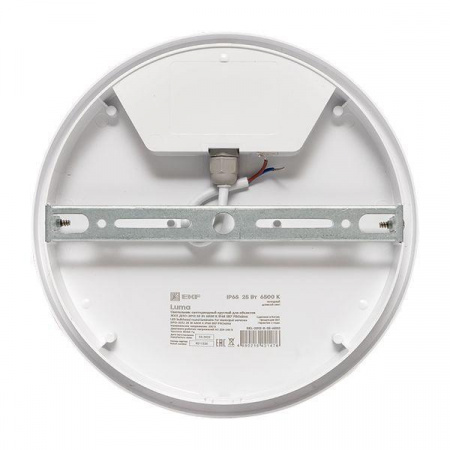 Светильник светодиодный ЖКХ круг ДПО-2012 25Вт 6500K IP65 LUMA EKF BKL-2012-R-25-6500